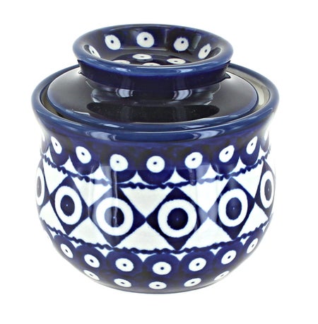 Zaklady Xandra Butter Dish — Polish Pottery