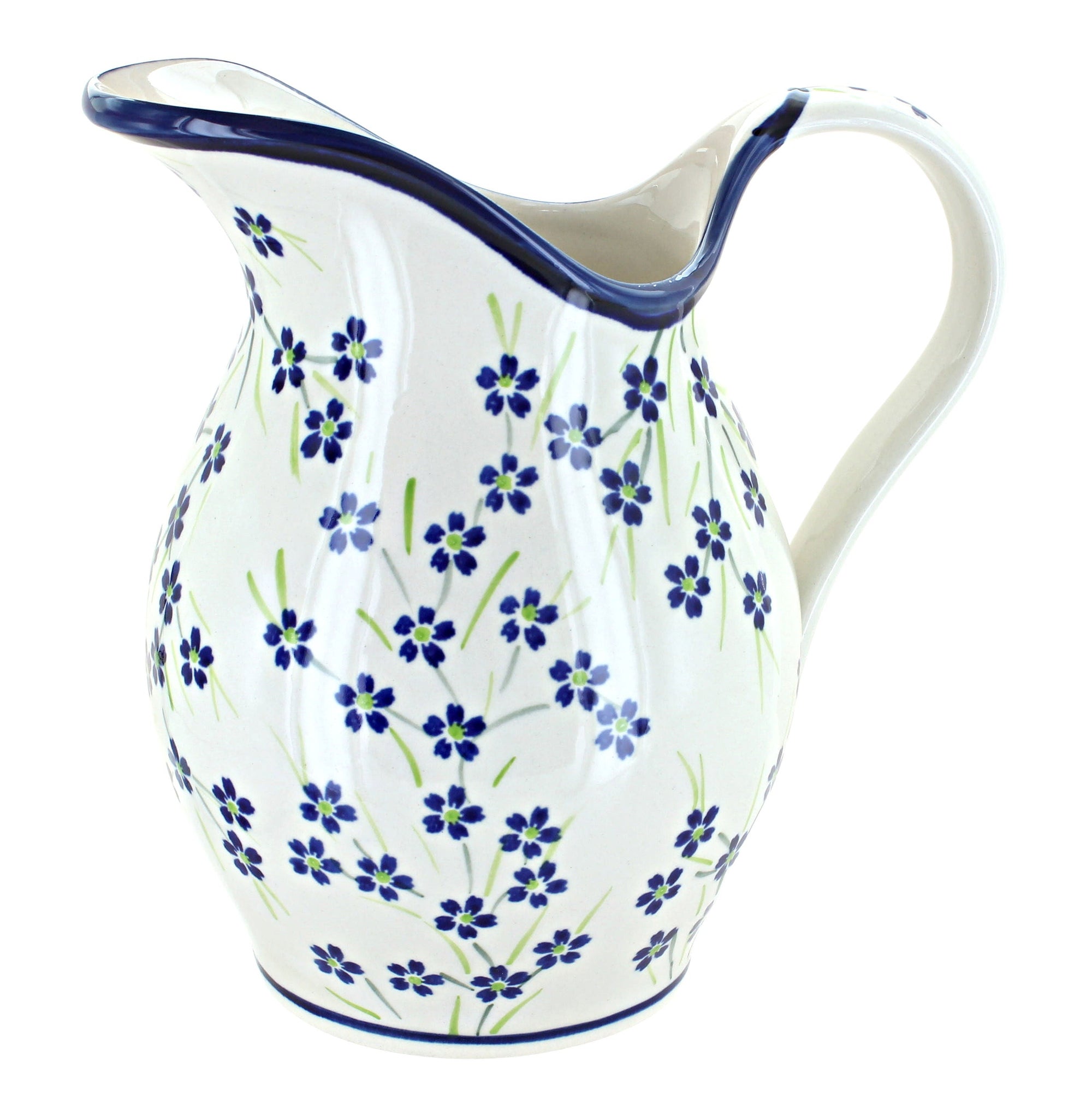 Zaklady Willow Pitcher — Polish Pottery