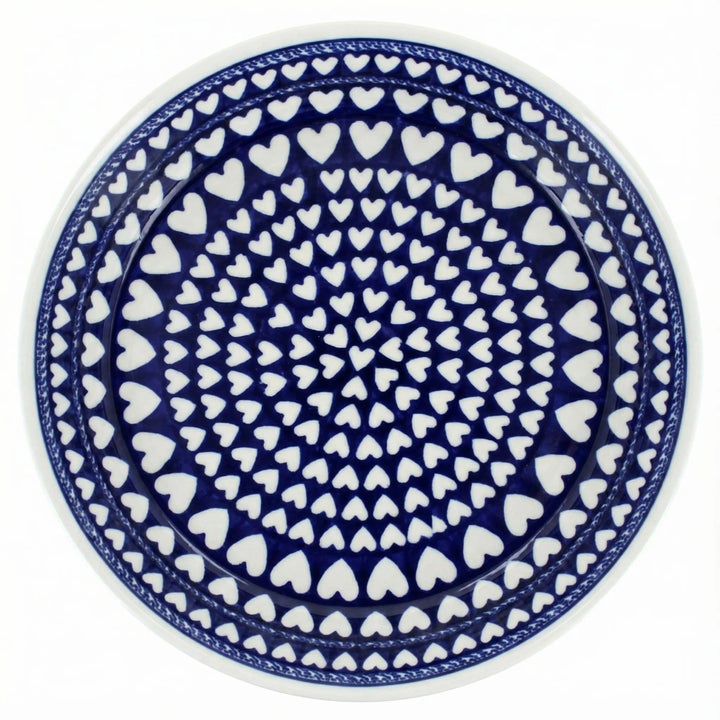 Zaklady Valentina Pie Plate — Polish Pottery