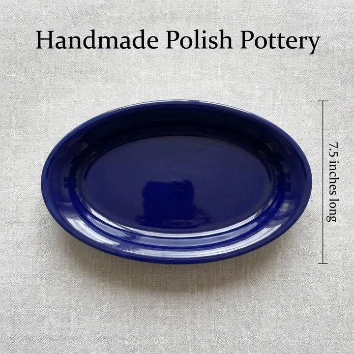 Zaklady Cobalt Salt & Pepper Shaker — Polish Pottery