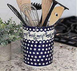 Detail image of Zaklady Sweet Annie Counter Storage — Polish Pottery