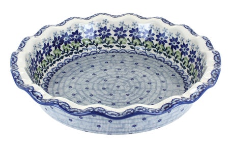 Manufaktura Hallsey Pie Plate — Polish Pottery