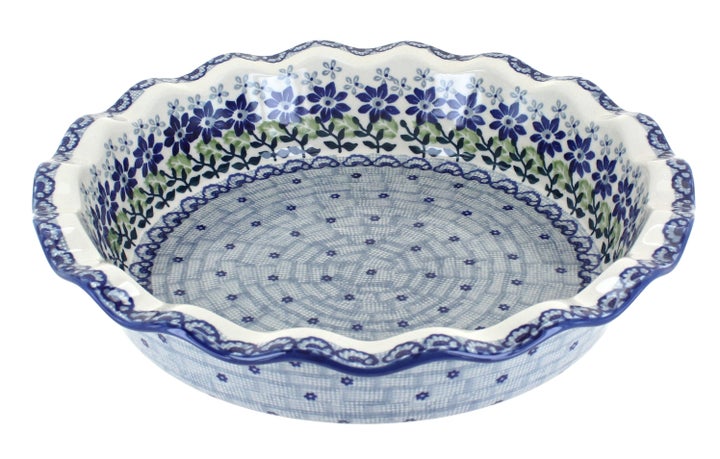 Manufaktura Hallsey Pie Plate — Polish Pottery
