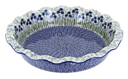 Manufaktura Brienna Pie Plate — Polish Pottery