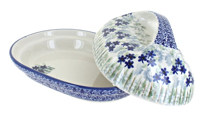 Manufaktura Brienna Butter Dish — Polish Pottery