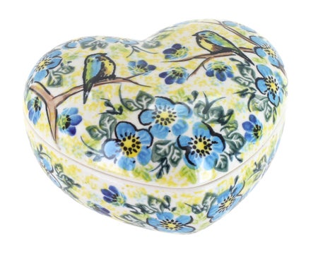 Vena Bluebird Garden Décor — Polish Pottery