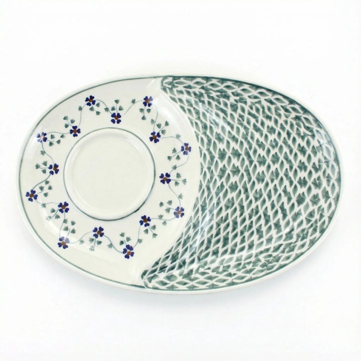 Manufaktura Sage Floral Dining Plates & Bowls — Polish Pottery