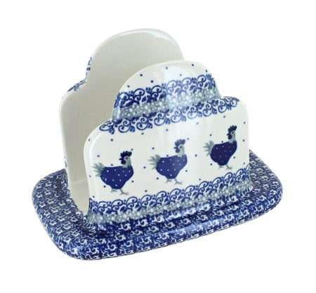 Ceramika Artystyczna Barnyard Rooster Dining Accessories — Polish Pottery