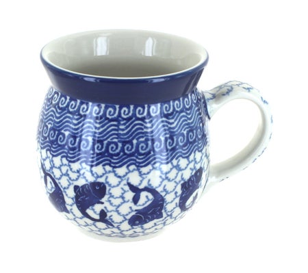 Ceramika Artystyczna Mosaic Beach Mug — Polish Pottery