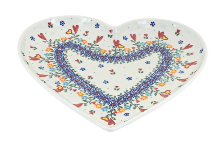 Vena Hearts & Flowers Décor — Polish Pottery