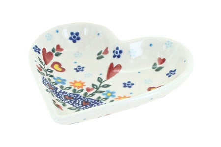Vena Hearts & Flowers Décor — Polish Pottery