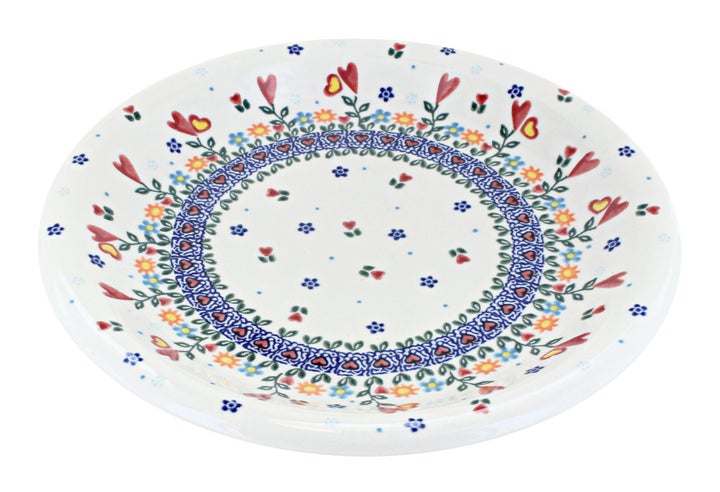 Vena Hearts & Flowers Dining Plates & Bowls — Polish Pottery