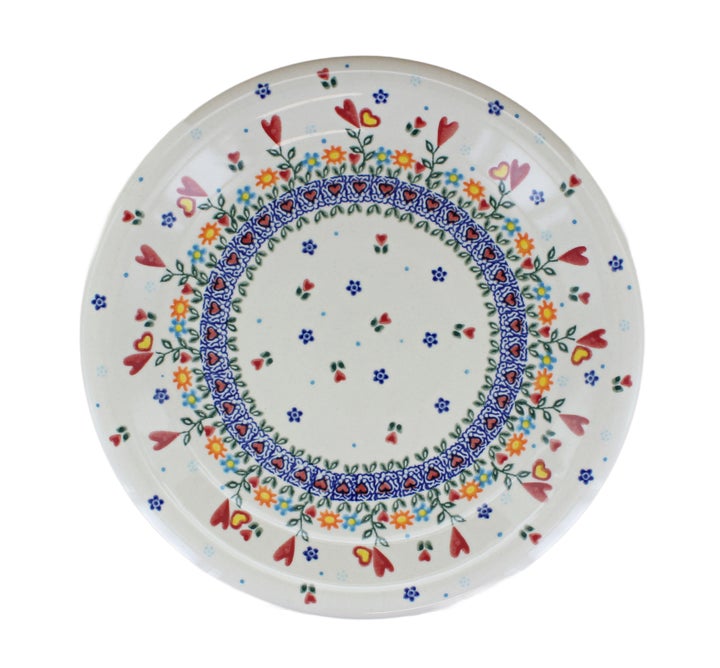 Vena Hearts & Flowers Dining Plates & Bowls — Polish Pottery