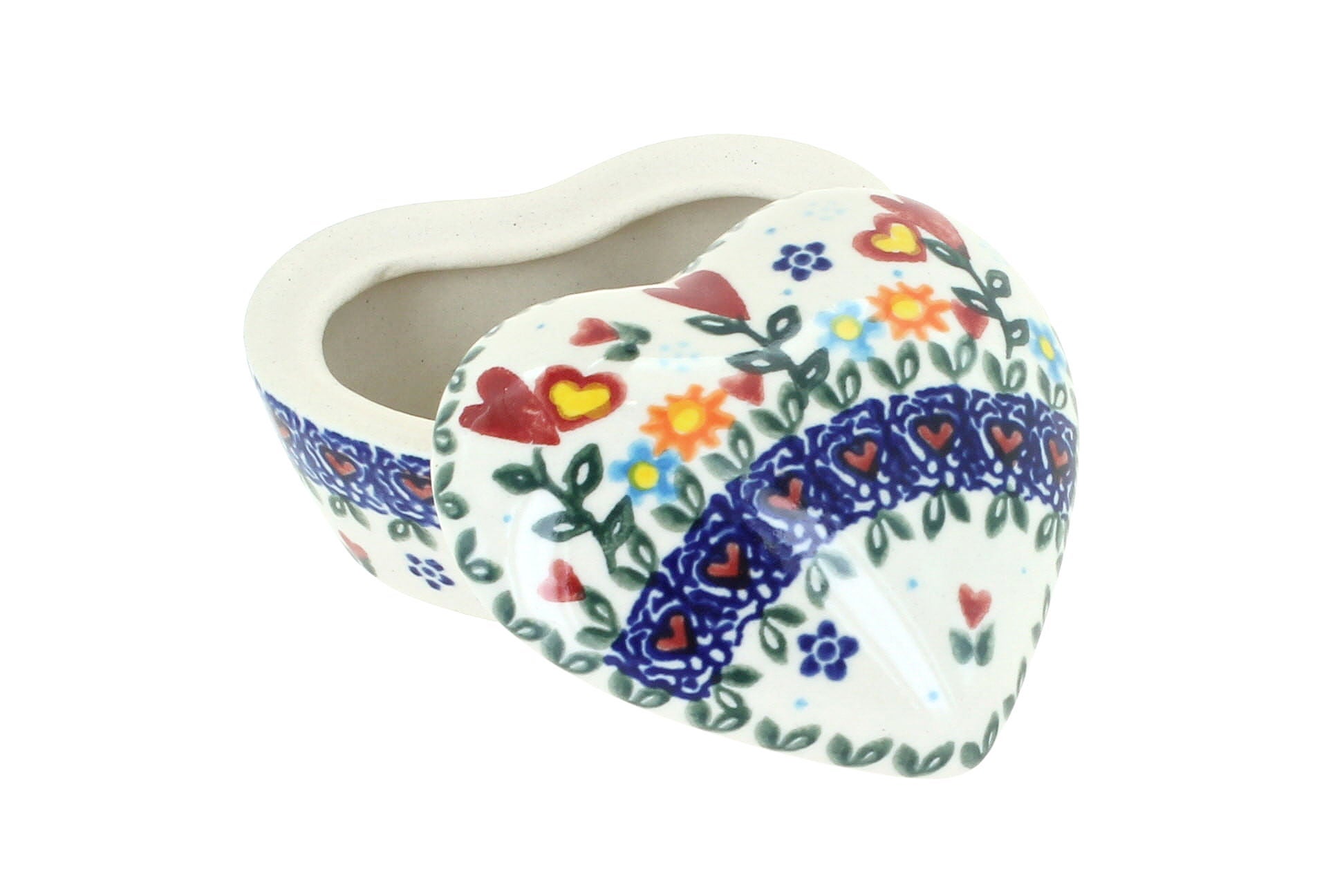Vena Hearts & Flowers Décor — Polish Pottery