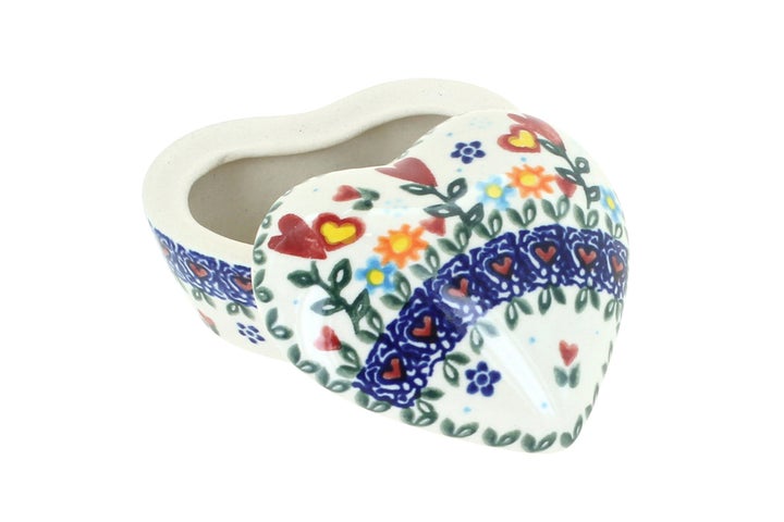 Vena Hearts & Flowers Décor — Polish Pottery