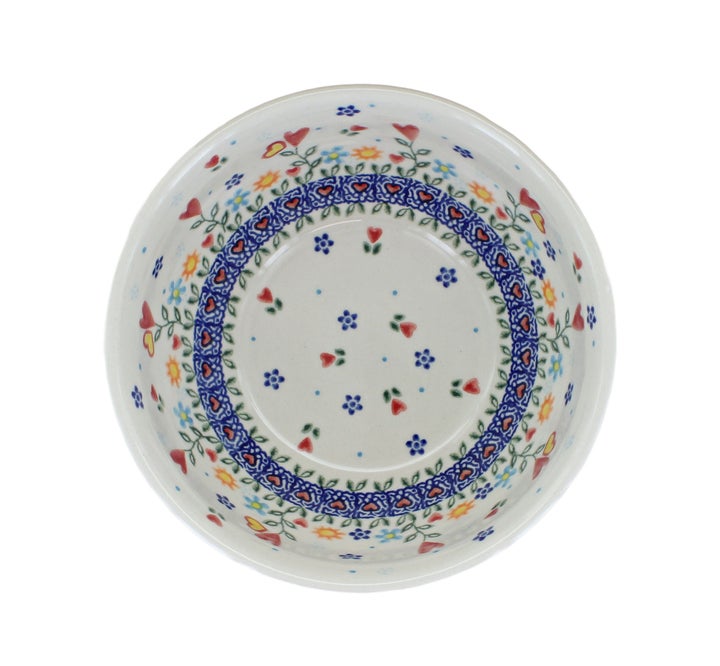 Vena Hearts & Flowers Dining Plates & Bowls — Polish Pottery