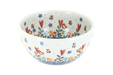 Vena Hearts & Flowers Dining Plates & Bowls — Polish Pottery