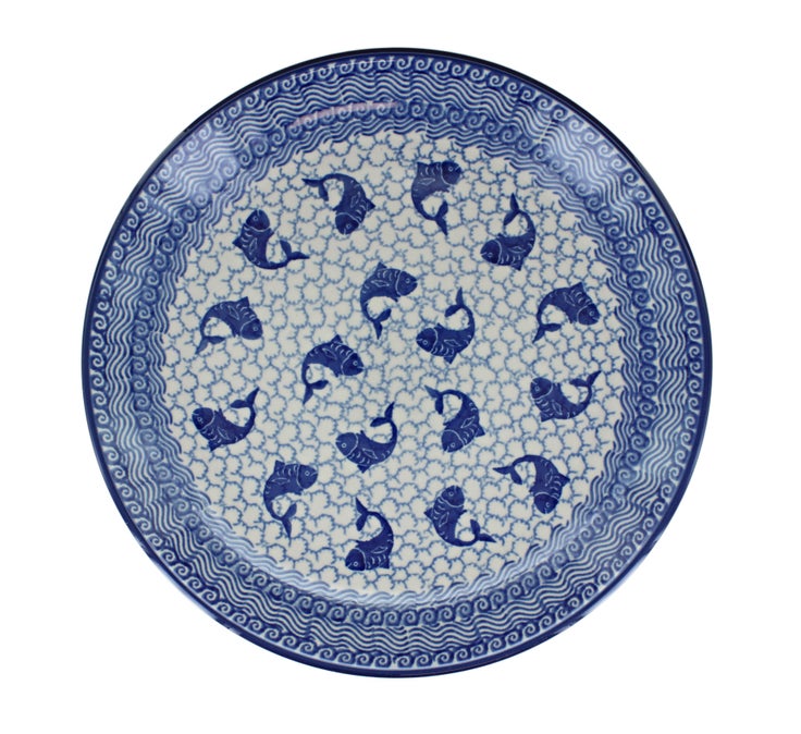 Detail image of Ceramika Artystyczna Mosaic Beach Dining Plates & Bowls — Polish Pottery