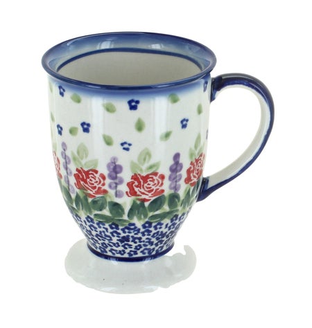 WR Unikat Roses Are Red Mug — Polish Pottery