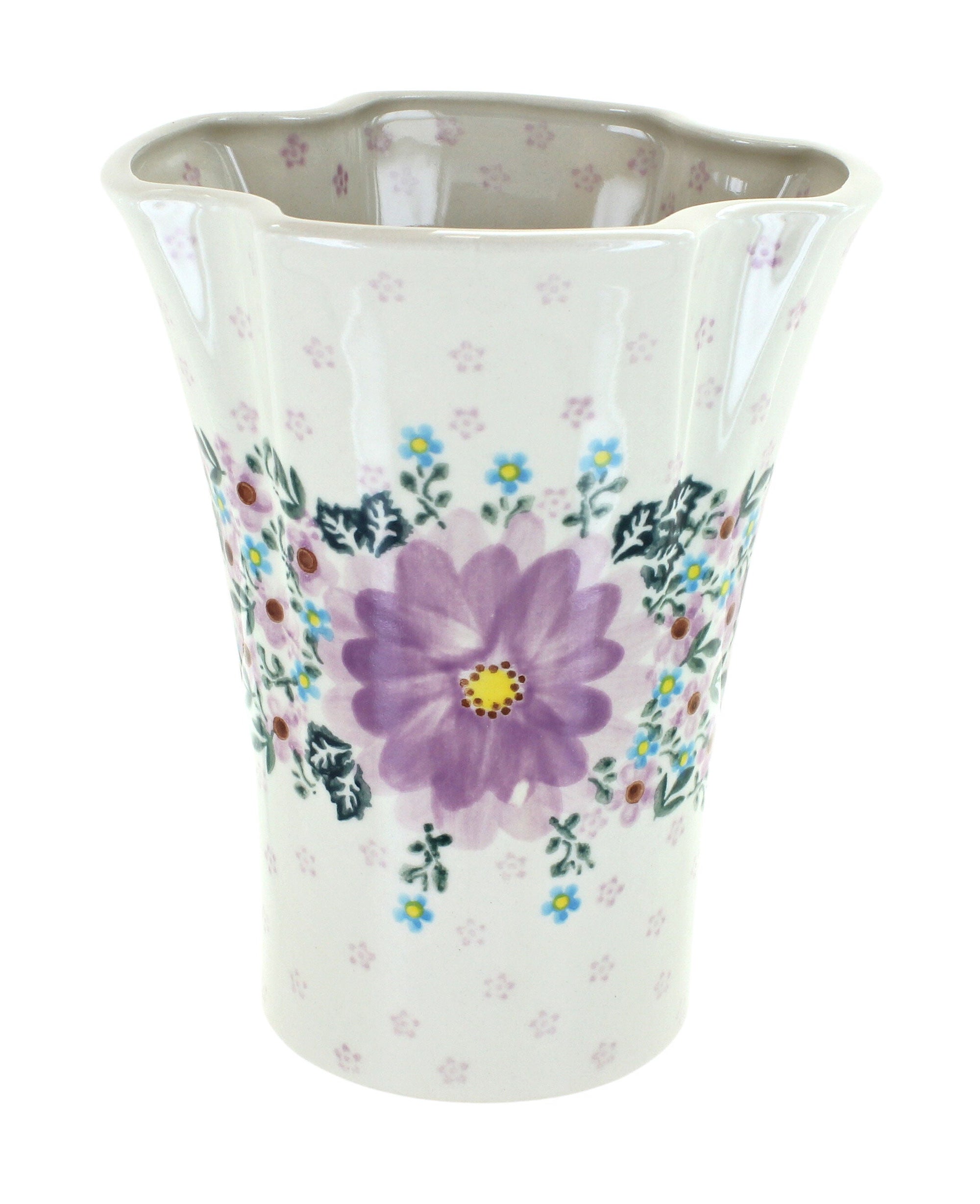 Vena Lilac Garden Décor — Polish Pottery
