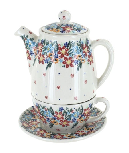 Vena Tara Teapot — Polish Pottery