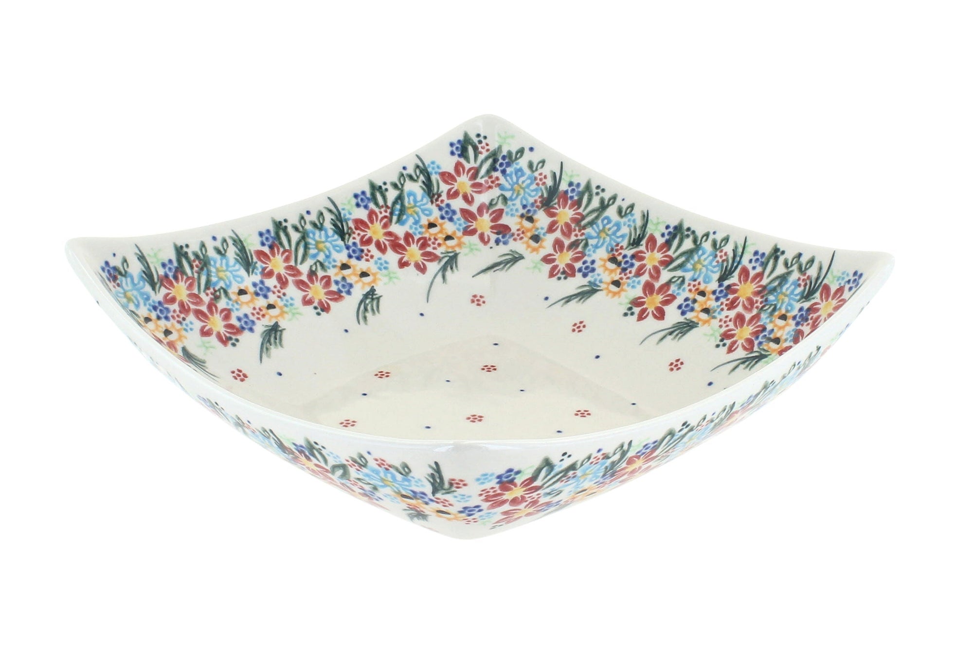 Vena Tara Medium Serving Piece — Polish Pottery