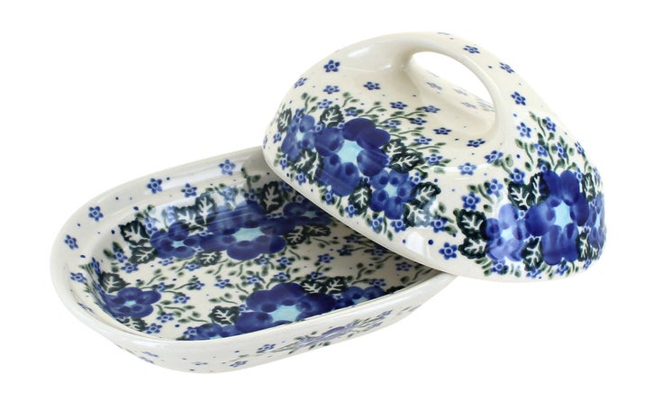 Detail image of Vena Melanie Butter Dish — Polish Pottery