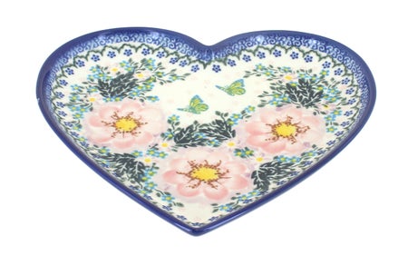 Vena Apple Blossom Décor — Polish Pottery