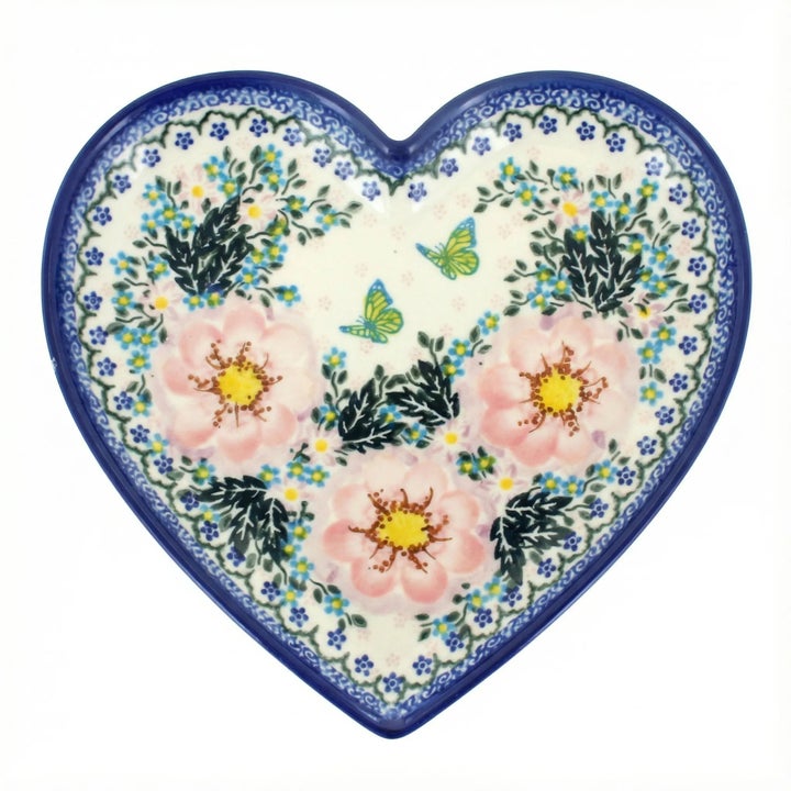 Vena Apple Blossom Décor — Polish Pottery
