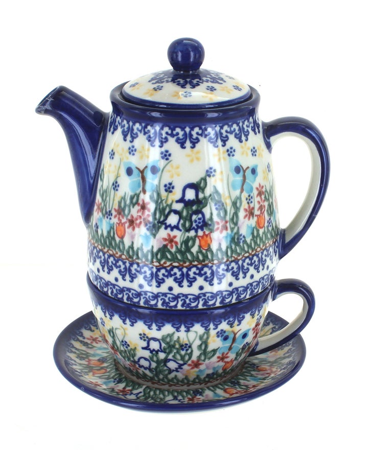 Vena Garden of Eden Teapot — Polish Pottery