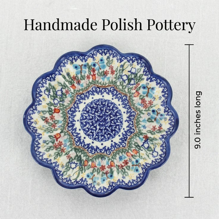 Detail image of Vena Garden of Eden Dining Accessories — Polish Pottery