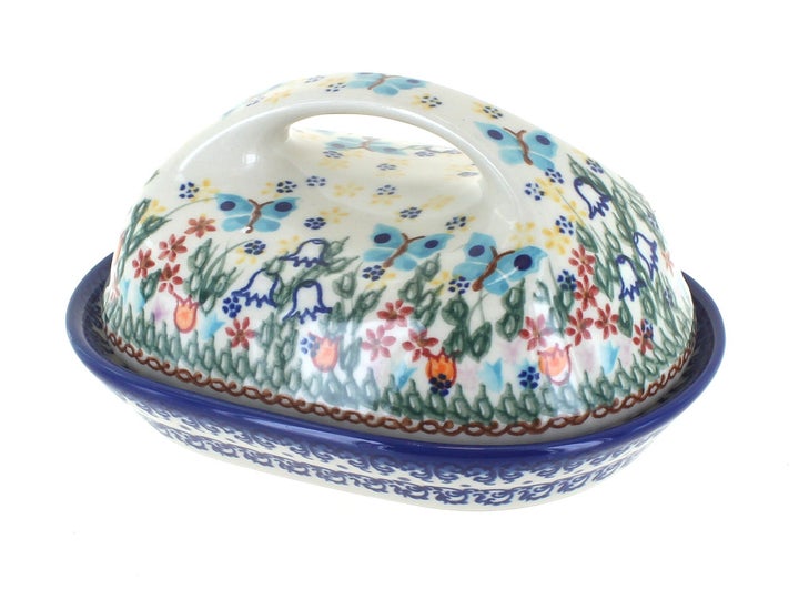 Vena Garden of Eden Butter Dish — Polish Pottery