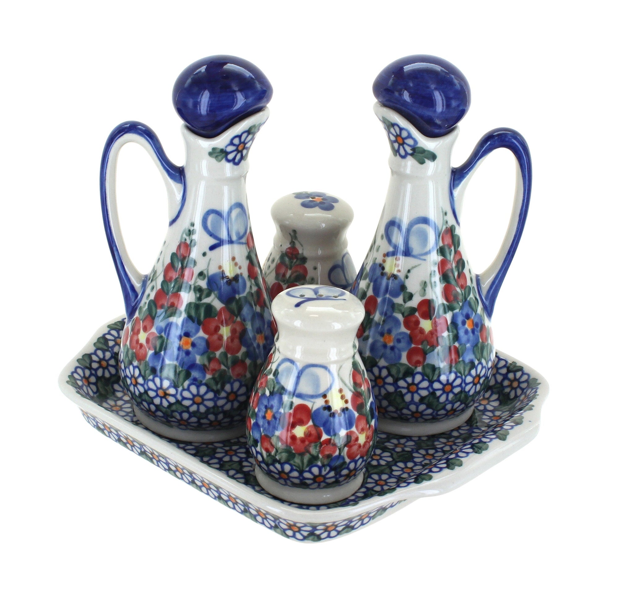 Vena Garden Butterfly Dining Accessories — Polish Pottery