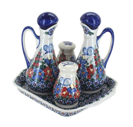 Vena Garden Butterfly Dining Accessories — Polish Pottery