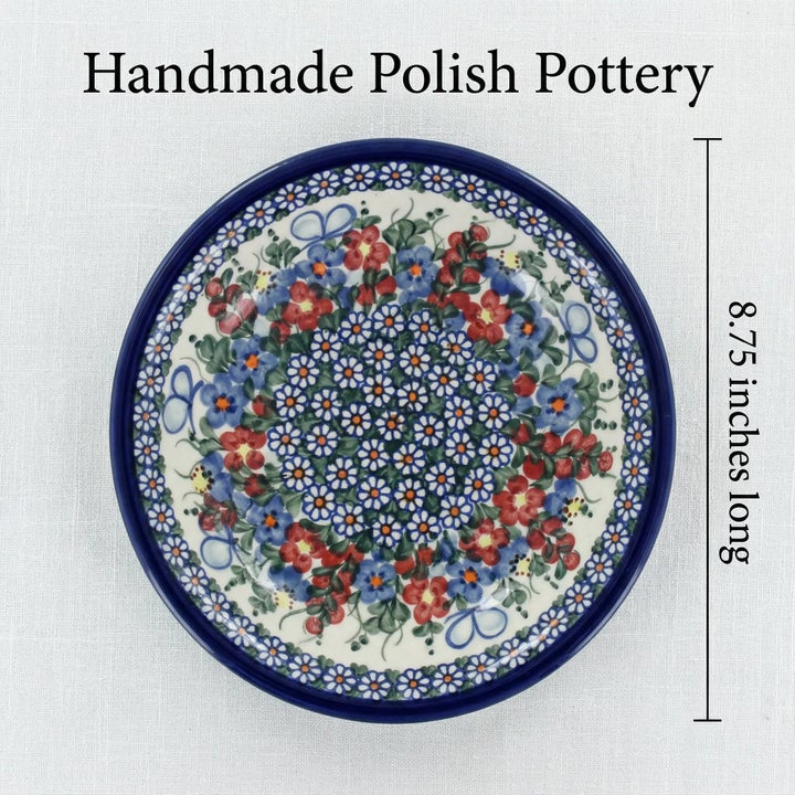 Vena Garden Butterfly Dining Plates & Bowls — Polish Pottery
