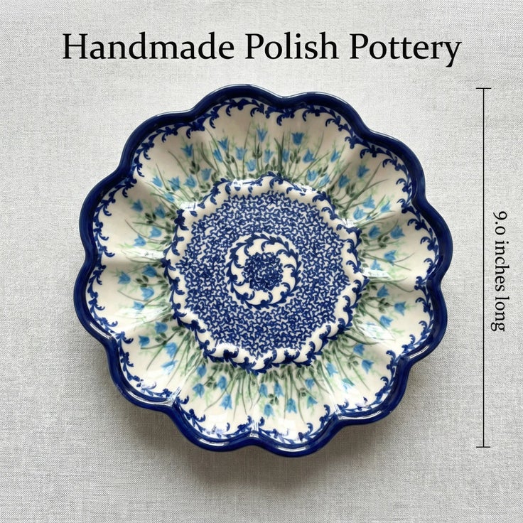 Detail image of Vena Misty Dining Accessories — Polish Pottery