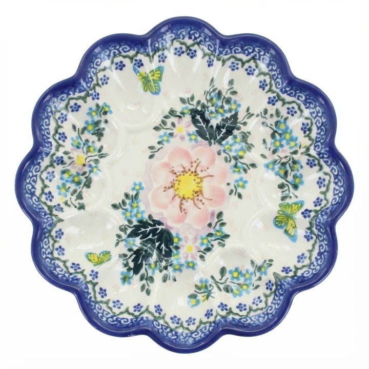 Vena Apple Blossom Dining Accessories — Polish Pottery