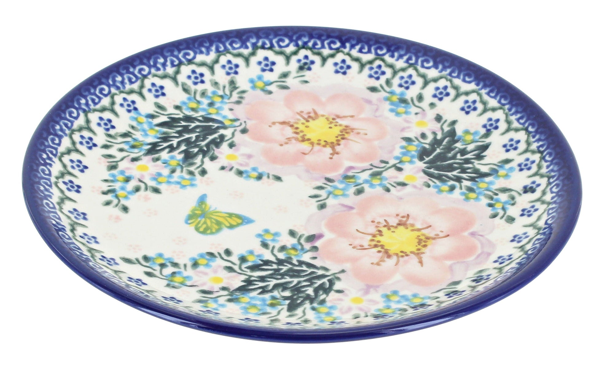 Vena Apple Blossom Dining Plates & Bowls — Polish Pottery