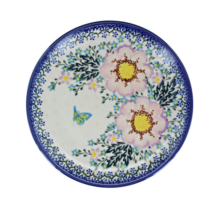 Detail image of Vena Apple Blossom Dining Plates & Bowls — Polish Pottery
