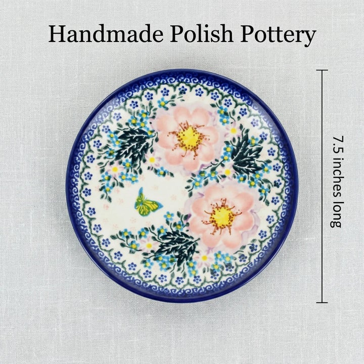 Vena Apple Blossom Dining Plates & Bowls — Polish Pottery