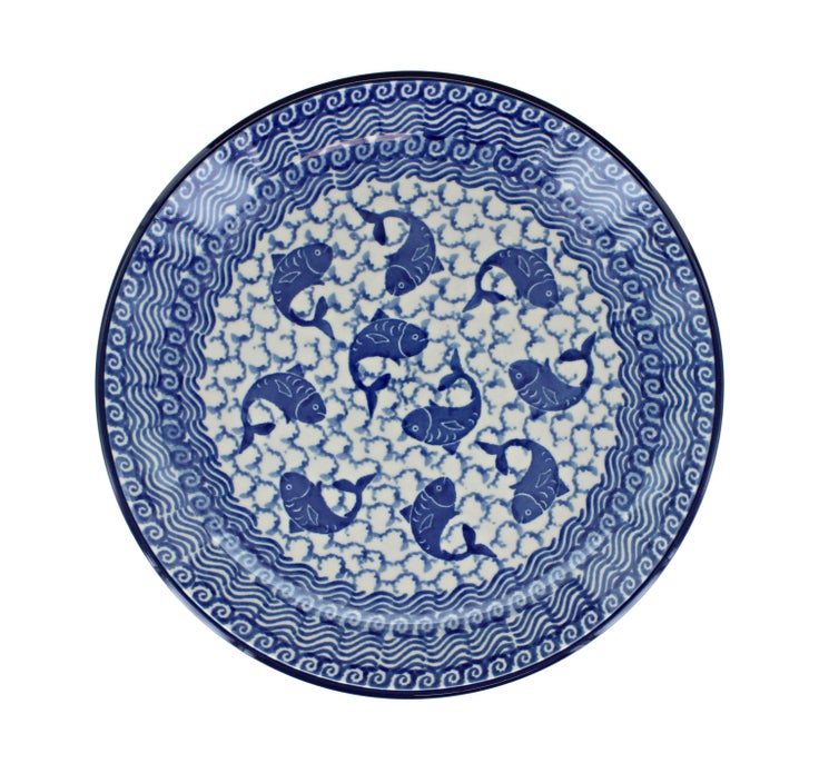 Detail image of Ceramika Artystyczna Mosaic Beach Dining Plates & Bowls — Polish Pottery