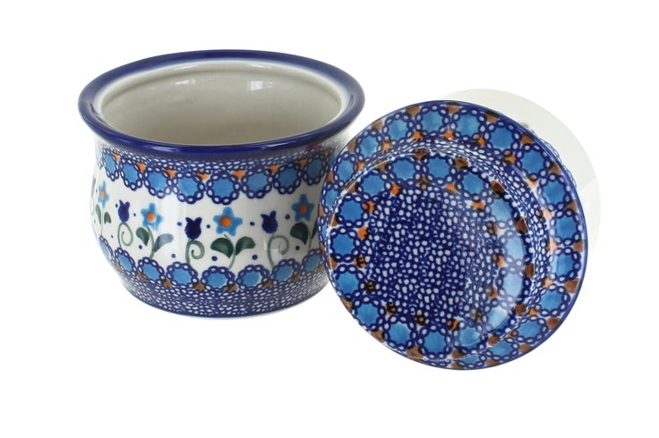 Detail image of Vena Savannah Butter Dish — Polish Pottery