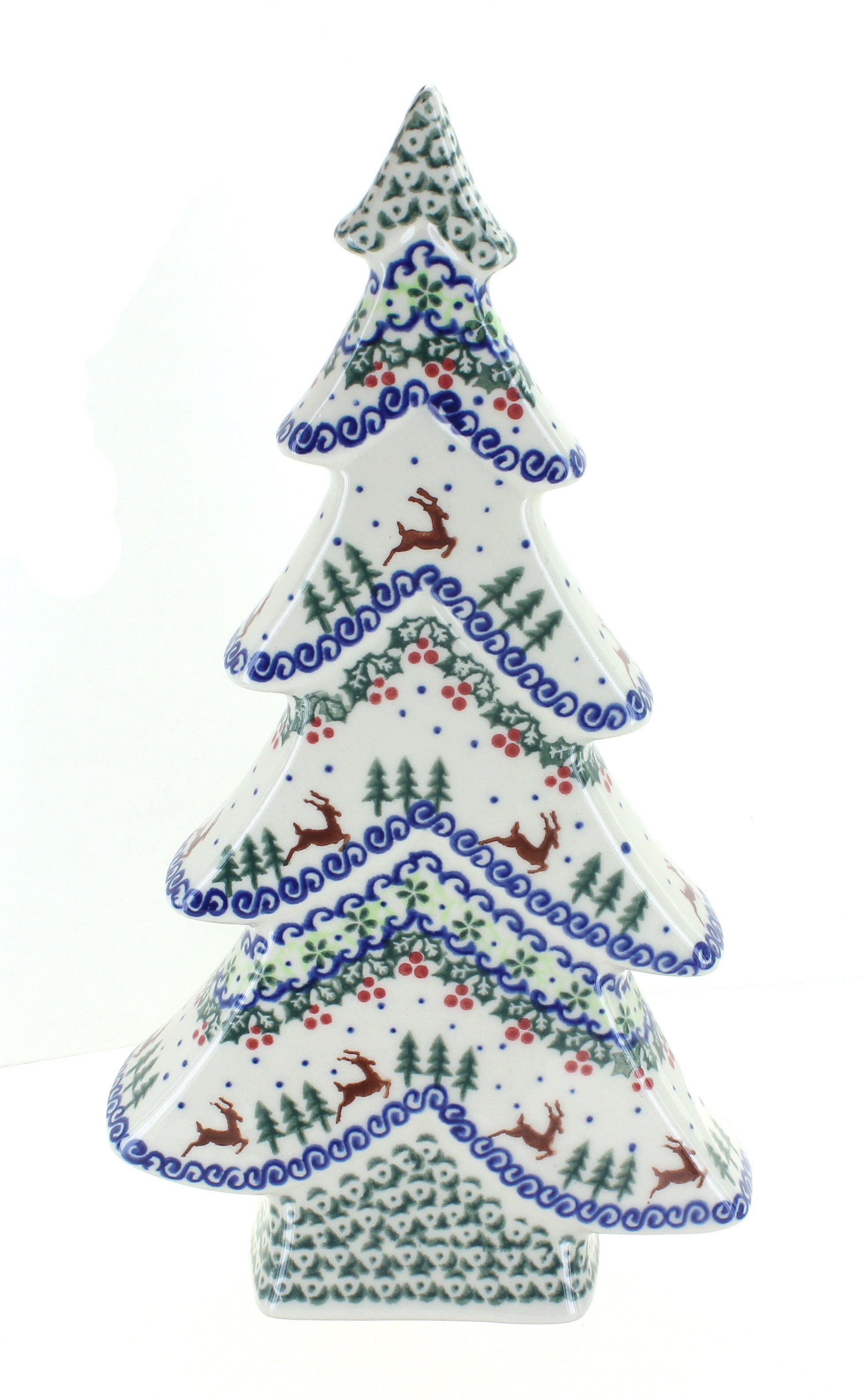 Vena Reindeer Delight Décor — Polish Pottery