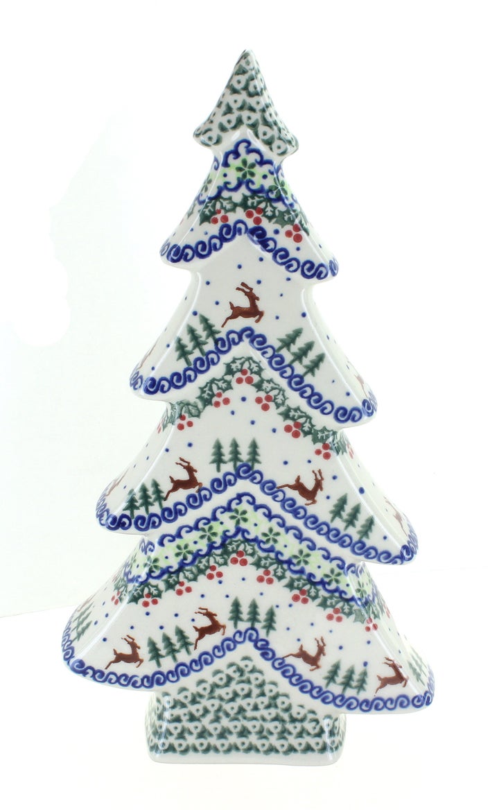 Vena Reindeer Delight Décor — Polish Pottery