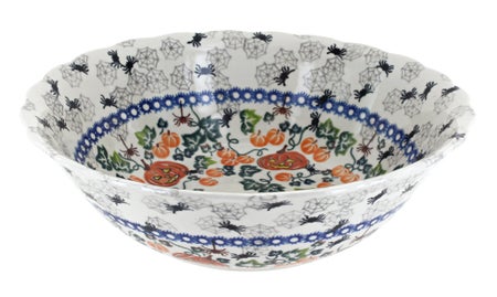 Vena Trick or Treat Large Serving Piece — Polish Pottery