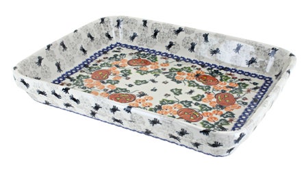 Vena Trick or Treat Medium Bakeware — Polish Pottery