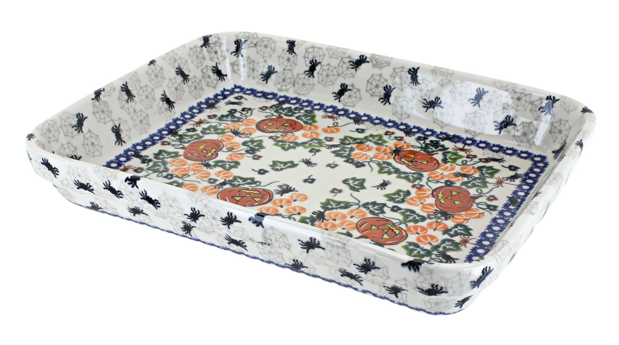 Vena Trick or Treat Medium Bakeware — Polish Pottery