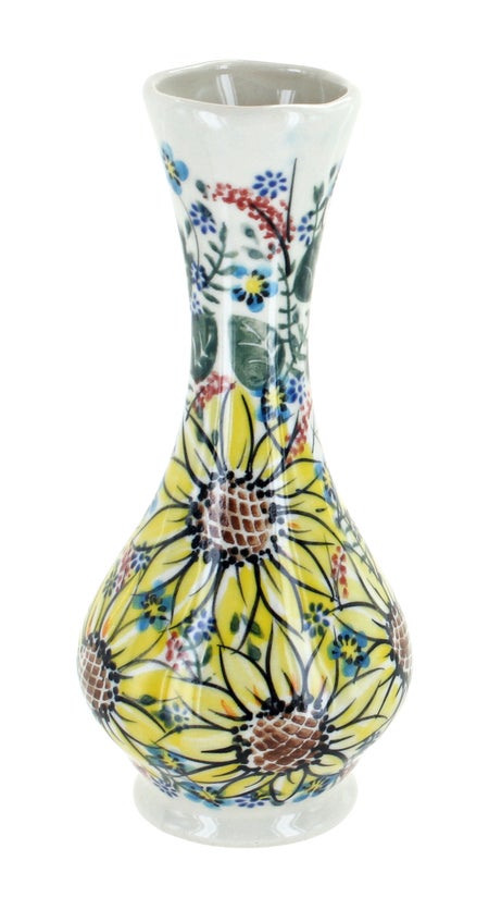 Vena Sunflower Maze Décor — Polish Pottery