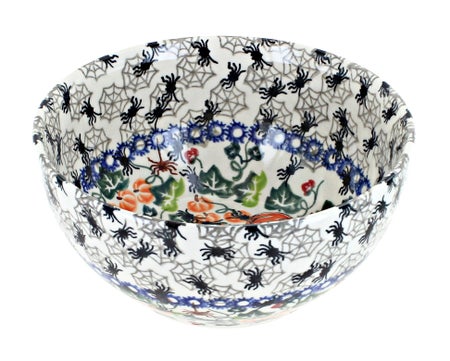 Vena Trick or Treat Dining Plates & Bowls — Polish Pottery