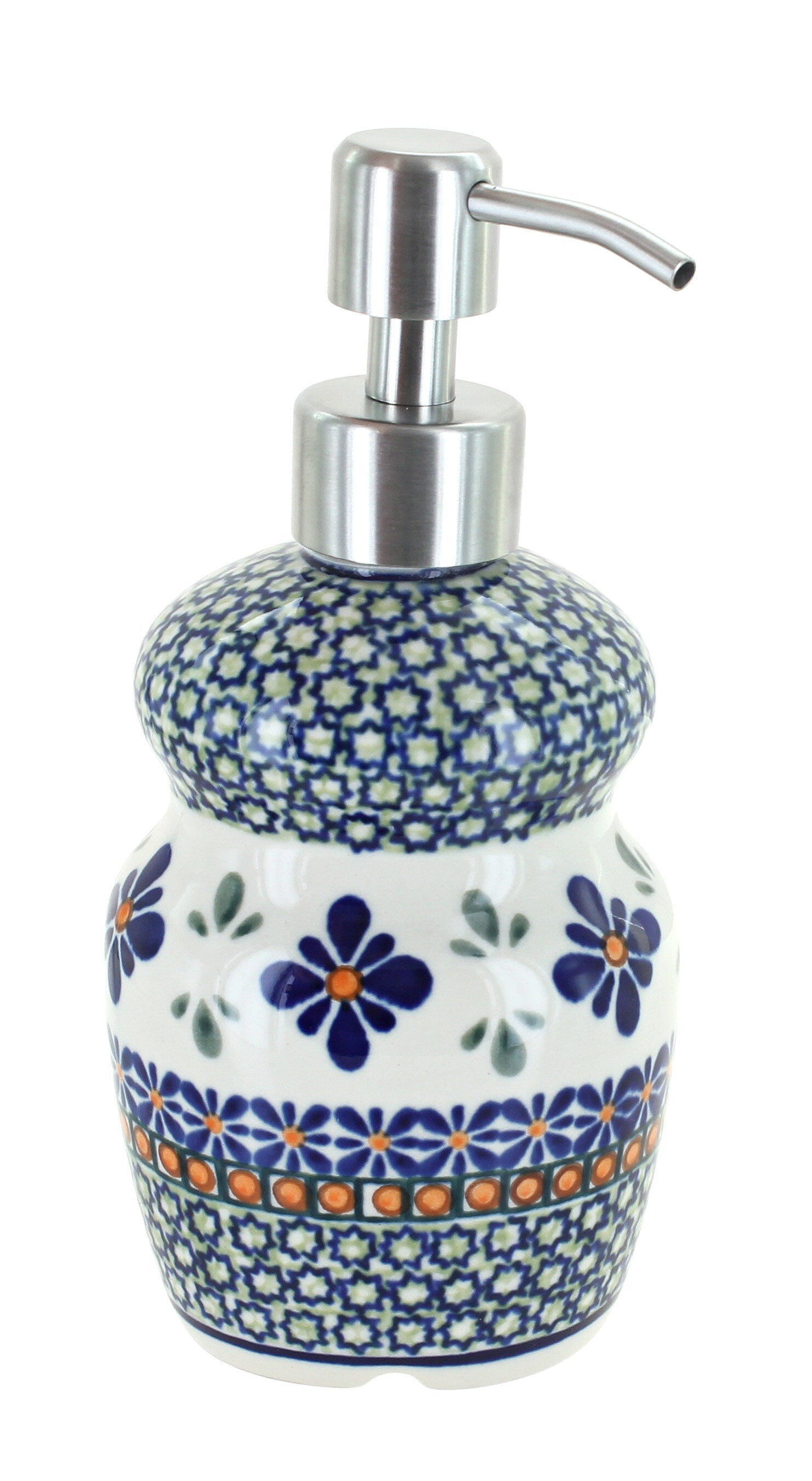 Zaklady Mosaic Flower Bathroom Accessories — Polish Pottery